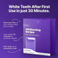Purple Teeth Whitening Strips | detail close up