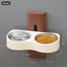 Adjustable Height / Brown Adjustable Bowl