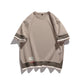 Men's short sleeve tee laid flat showing the straight cut and hem