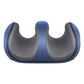 Blue and gray leg and foot massager with two cradles and a center ridge, KR plug option photo