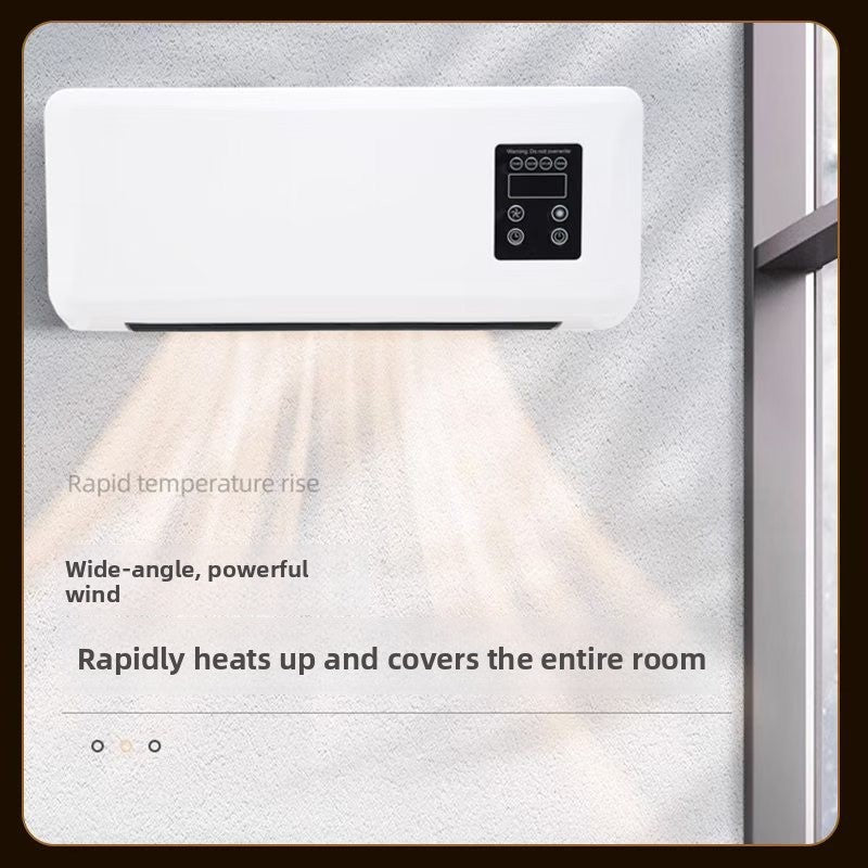 Wall Mounted Dual Function Heater with Remote Control