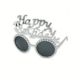 Happy Birthday Round Silver Plated