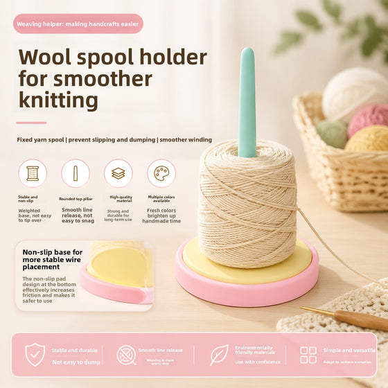 Yarn winder hand-knitting tool