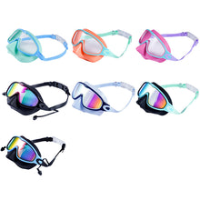 Children's Swimming Goggles with Nose Cover and Anti-Fog Lenses