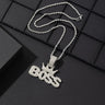 Pendant+twist chain silver