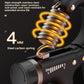 Adjustable grip strength trainer with a steel spring and anti slip textured handles