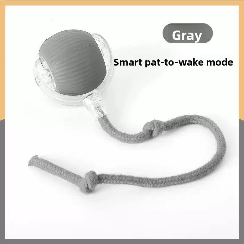 A gray TPR chew toy for dogs and cats, part of a soft rubber pet toy assortment