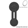 ZF013 flip bracket-Black