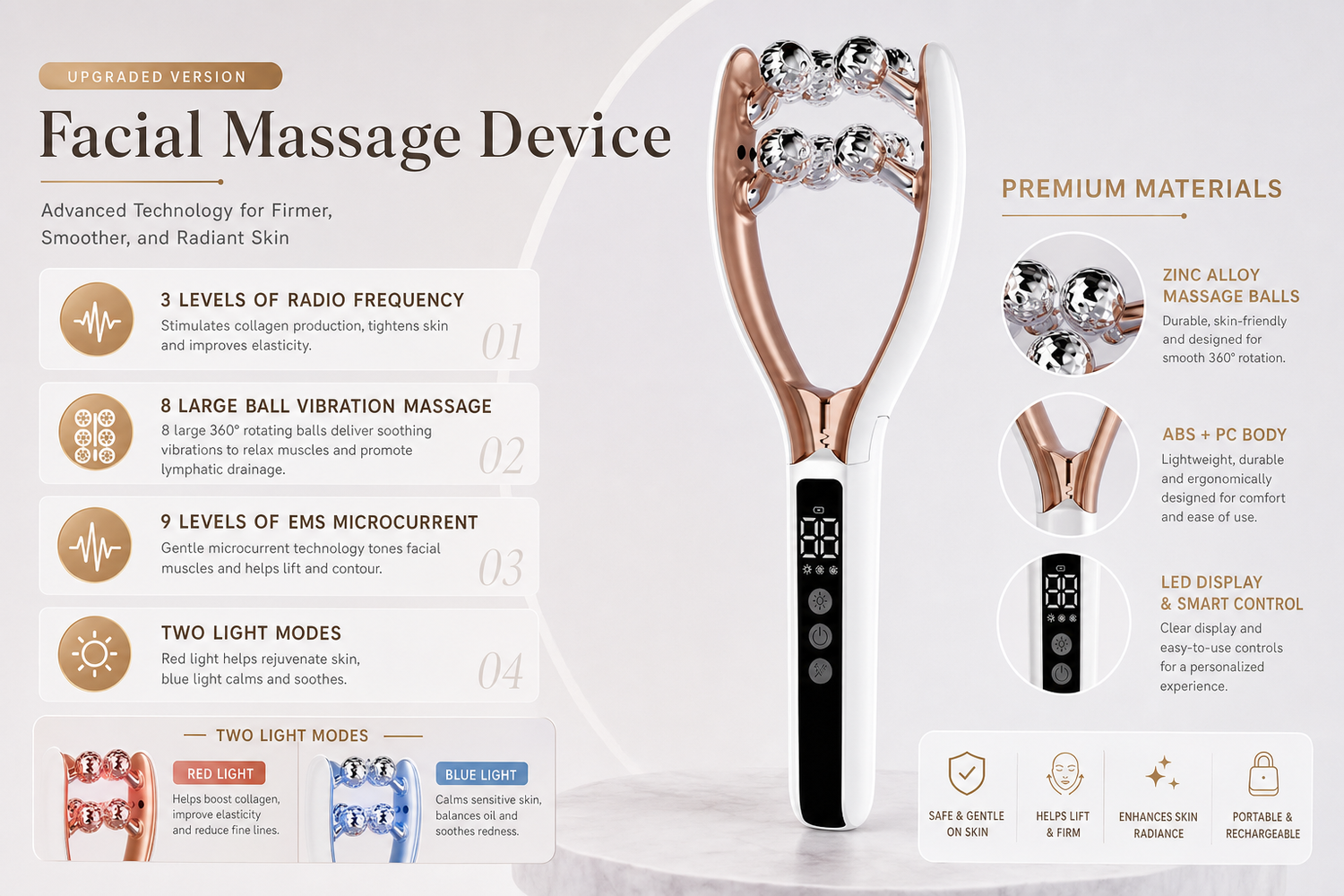 facial massage device for daily self care practical use and simple everyday wellness routines for practical daily use co 5