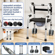 Aluminum AssistToStand PaddedSeatWheel