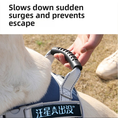 Adjustable Reflective Dog Harness with Shock Absorption