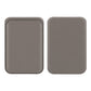 PU vegan leather card holder folded out into a phone kickstand