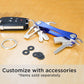 Metal key clip