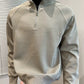 Mens Half Zip Pullover Sweatshirt