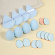 18pcs Blue Makeup Tools