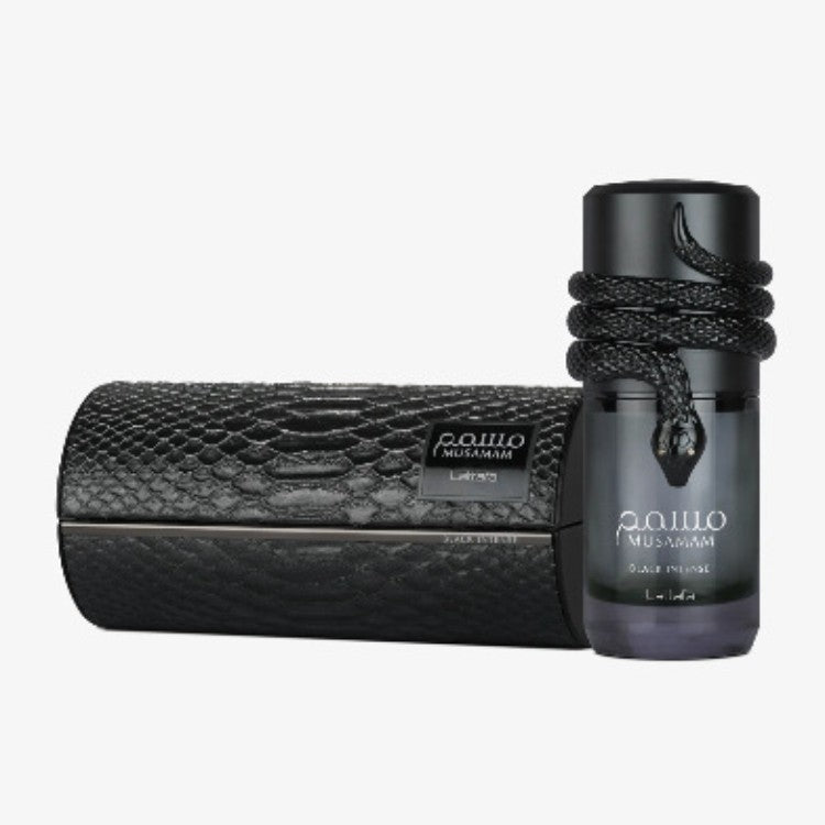 Lattafa Musk Arabian Eau de Parfum | detail close on finish