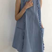 Korean Style Loose Fit A-Line Short Dress