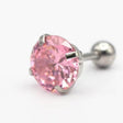 Steel Pink Rhinestone 4mm
