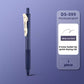 Navy retractable gel pen on a matching background, labeled Deep sea blue, Deep Sea Blue 1pc