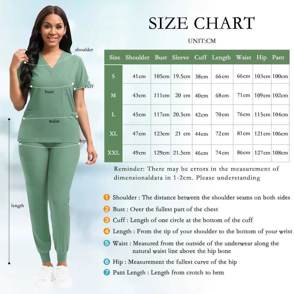 Scrubs Women Beauty SPA Uniform Pet Clinic Store Veterinary Dentistry Work Clothes Set High-Quality Medical Nurse Uniform Unisex