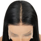 Black Wavy Long Curly Front Lace Wig