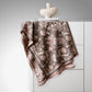 Double Sided Heart Pattern Womens Scarf