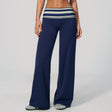 Navy Stripe Pants