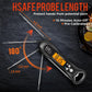Digital Food Thermometer with Folding Probe