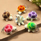 Cute Crochet Turtle Keychain