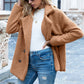 Buttoned Velvet Cardigan