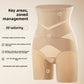 High-waisted tummy-revealing pants for women