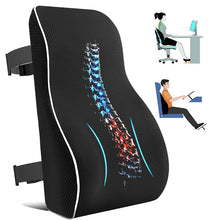 Slow Rebound Memory Foam Lumbar Back Cushion