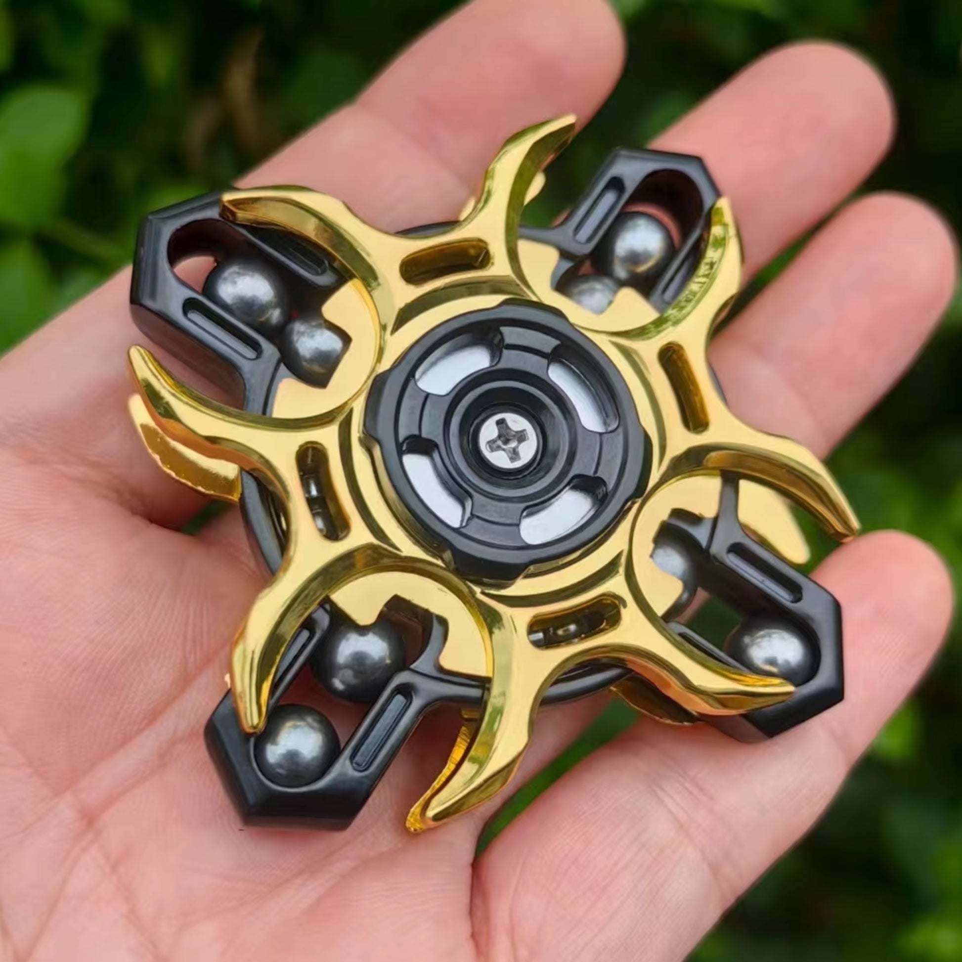 EDC Fidget Sliders, Tuning Fork Fingertip Gyroscope, Stress Relief Toys for Adults, Enhance Concentration and Relaxation, Long S