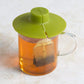 Silicone Tea Bag Holder | in-use moment