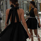 French-Style Halter Bow Dress