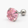 Steel Pink Rhinestone 2mm