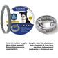 Cat and dog tin box packaging for the essential oil pet collar