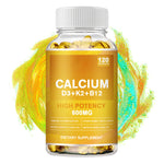 Calcium Soft Capsules Supplement | front view product shot