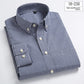 Mens Pure Cotton Plaid Long Sleeve Shirt