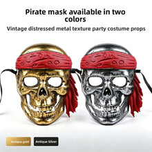 Vintage Pirate Skull Costume Mask