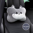 Gray Cat Pillow 2pcs