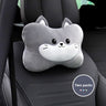 Gray Cat Pillow 2pcs