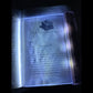 Three brightness level switch on the LED reading light panel