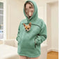 Unisex Fleece Hooded Pullover Sweatshirt