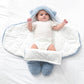 Baby Lamb Velvet Sleeping Bag for | side profile detail