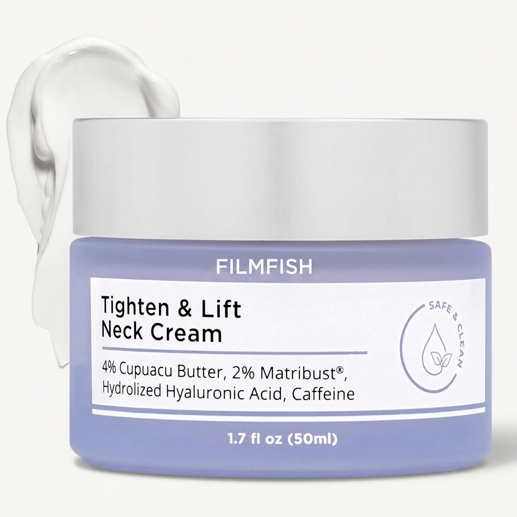 Neck Wrinkle Moisturizing Cream, Hyaluronic Acid, Tighten and Lift gallery 1
