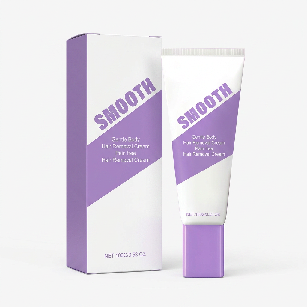 Hair Removal Cream with Spatula, Depilatory Body Care for Smooth Skin gallery 2