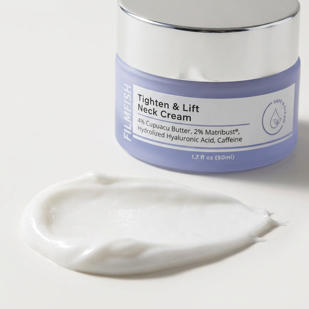 Neck Wrinkle Moisturizing Cream, Hyaluronic Acid, Tighten and Lift gallery 5