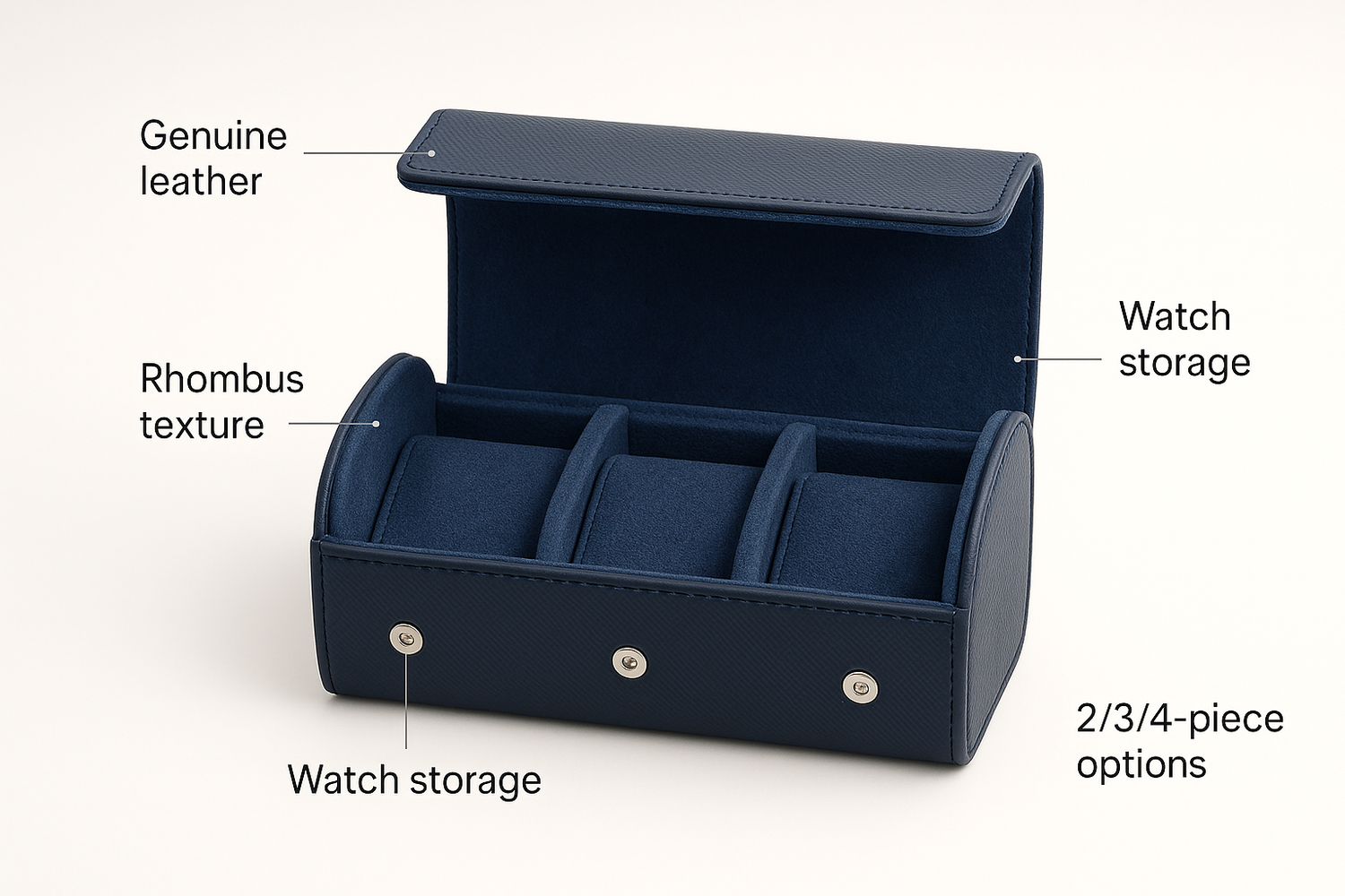 genuine leather watch storage box for everyday device use practical protection and modern tech convenience 5