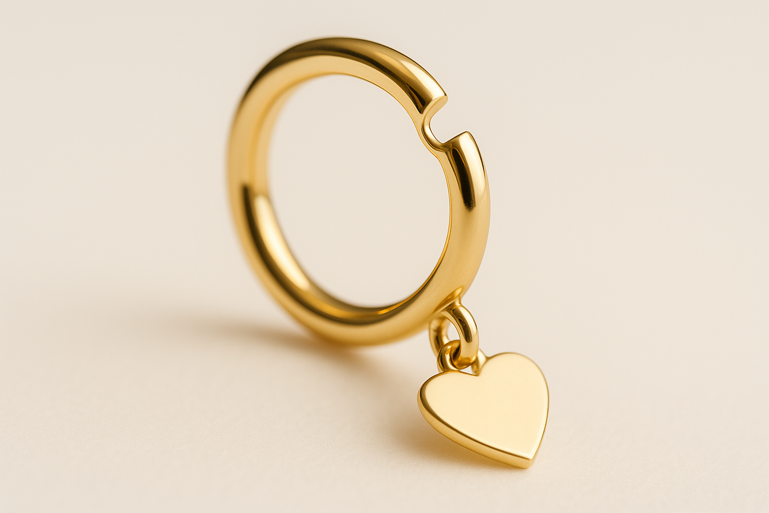 heart shaped 18k gold ear cuffs everyday product for busy day simple errand everyday routine with practical value cleane 7